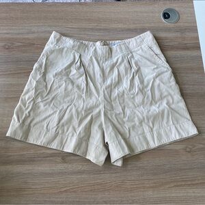 Cream and tan DKNY shorts - super cute and comfy